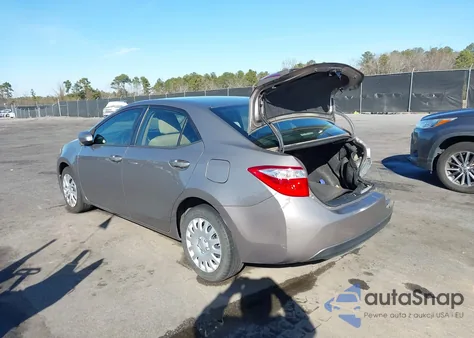 2016 Toyota Corolla Le z USA, uszkodzony, nr VIN 2T1BURHEXGC663173